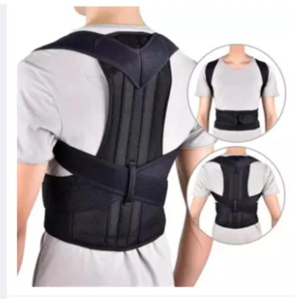 Back Pain Posture Corrector Shoulder Brace Back Support Belt – Free Size (Unisex)